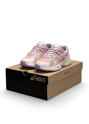 Женские кроссовки asics gel - kahana 8 beige pink