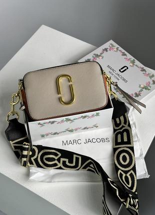 Женская сумка marc jacobs the snapshot cement multi premium5 фото