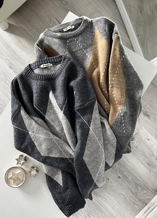 Светр в ромби