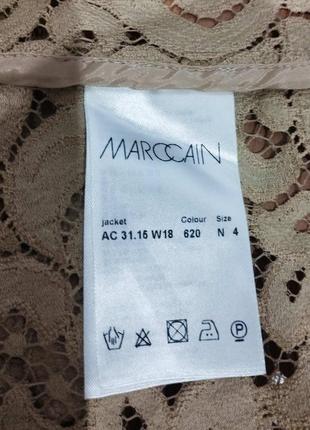 Невероятный жакет из ажурной ткани бренда премиум класса из немоччины marc cain7 фото