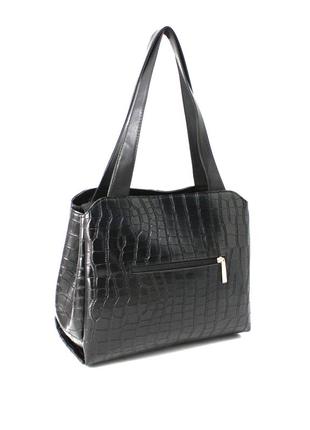 Повсякденна жіноча сумка voila 5302125-1 чорна4 фото