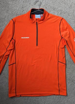 Кофта треккинговая мужская mammut eenergy ml half zip pull arumita2 фото