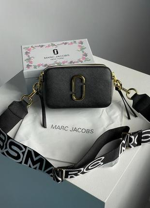 Женская сумка marc jacobs the snapshot black multi premium