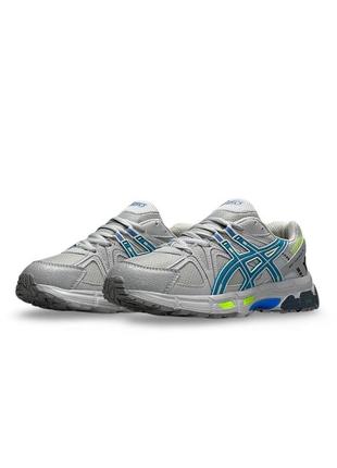 Женские кожаные кроссовки с сеткой в стиле asics gel - kahana 8 🆕 кроссовки асикс4 фото