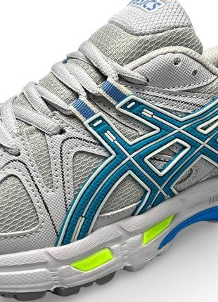 Женские кожаные кроссовки с сеткой в стиле asics gel - kahana 8 🆕 кроссовки асикс3 фото