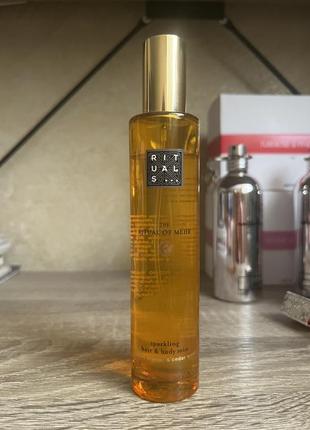 Rituals sparkling hair and body mist mehr2 фото