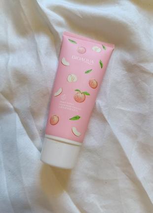 Пенка для умывания bioaqua peach acid cleanser с экстрактом персика1 фото