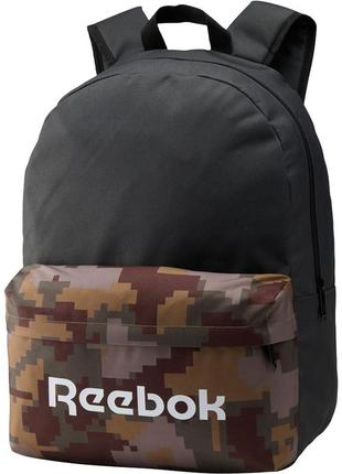 Спортивный рюкзак 24l reebok act core серый с коричневым