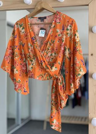 Новая красивая блуза на запах primark в наличии размеры 38(10)и 48(18)8 фото