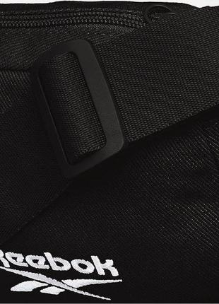 Маленькая коттоновая сумка на плечо reebok classic черная6 фото