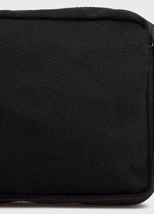Маленькая коттоновая сумка на плечо reebok classic черная8 фото