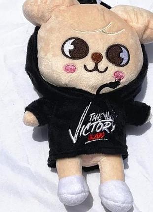 Сен мін поппім 20 см stray kids серії skzoo мягкая игрушка стрей кидс собачка  puppym собачка бродячие дети