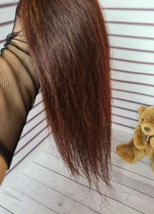 Винтажный шиньон конский хвост из натуральных волос.