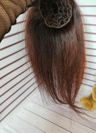 Винтажный шиньон конский хвост из натуральных волос.