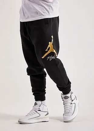 Чоловічі штани nike m jordan ess flc baseline pant1 фото