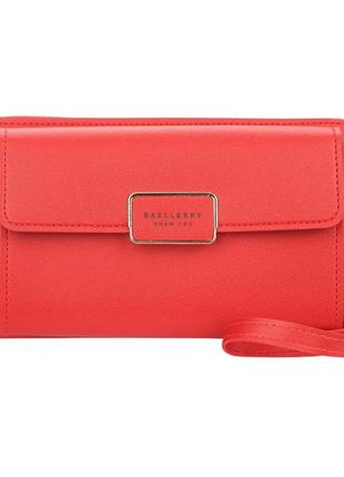 Жіночий гаманець-сумка baellerry 20х11х4 червона
