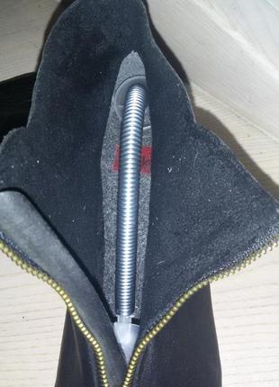 Очень удобные кожаные ботинки rieker размер 42 (28,2 см)10 фото
