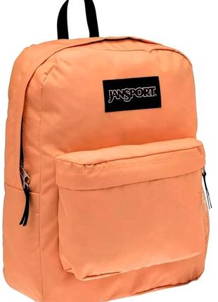 Яркий городской рюкзак 25l jansport hyperbreak оранжевый