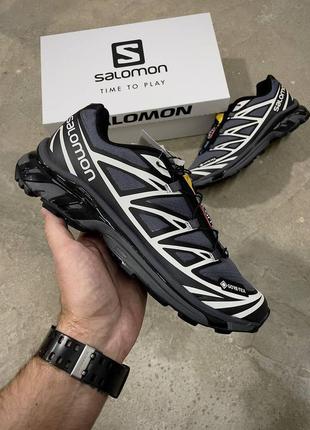 Salomon xt-6 gtx grey/black