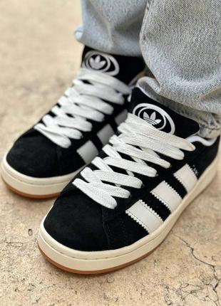 Adidas campus black 3