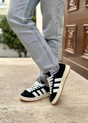 Adidas campus black 8