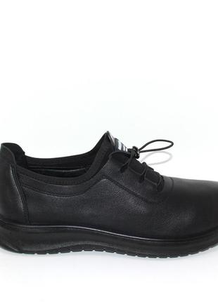 Стильные черные женские туфли весна/осень, на затяжке, без каблуков, весенние, осень, демисезон8 фото