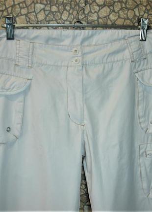Белые бриджи с карманами "identic"  52 -54 р2 фото