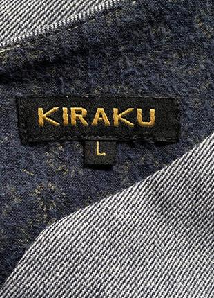 Натуральное длинное платье kiraku, серое, лён, хлопок, свободное, с карманами,7 фото