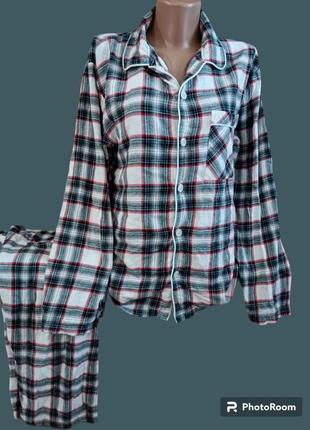 Теплая пижама мужская 💯% хлопок.1 фото