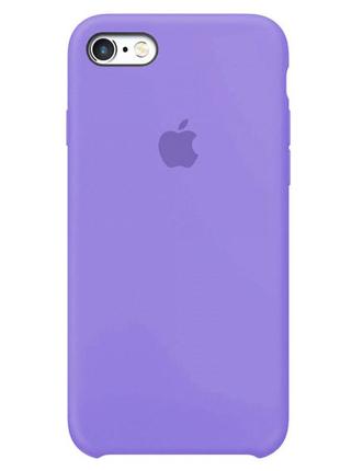 Силіконовий чохол для iphone 7 / 8 фіалковий lilac cream 41 silicone case (бампер)