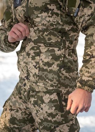 Костюм зимовий армійський тактичний гірка піксель, зимовий костюм гірка зсу10 фото