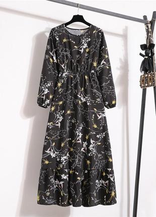 Сукні з квітковим принтом3 фото