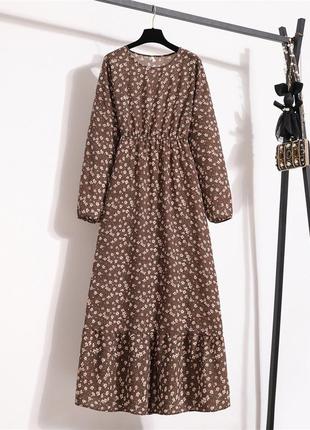 Сукні з квітковим принтом10 фото