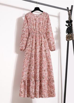 Сукні з квітковим принтом6 фото