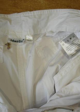 Белые бриджи с карманами  "identic" 50- 52 р9 фото