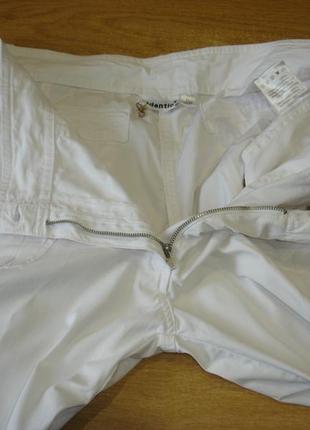 Белые бриджи с карманами  "identic" 50- 52 р8 фото