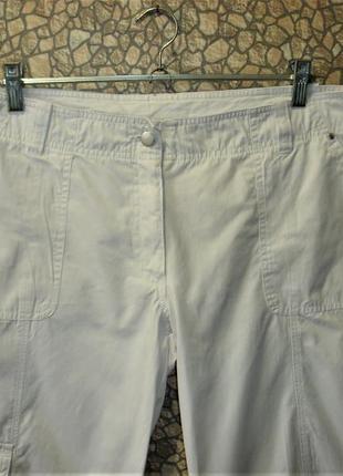 Белые бриджи с карманами  "identic" 50- 52 р3 фото