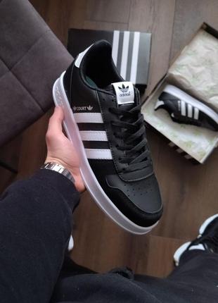 Adidas Black Three Pack Crew Socks