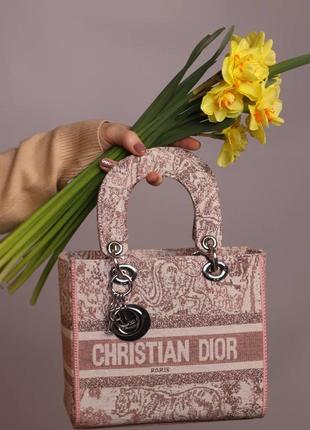 Жіноча сумка christian dior lady люкс якість