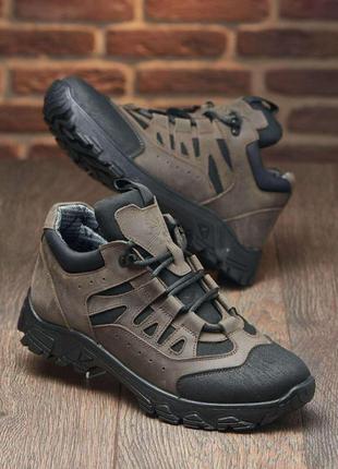 Зимові тактичні кросівки з натуральної шкіри та кордури, тактические кроссовки зимние термо размеры 37-465 фото