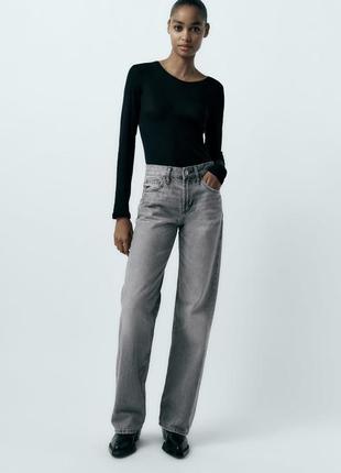 Джинси zara wide leg