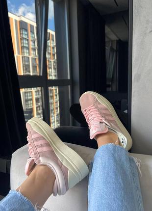 Кроссовки adidas campus x bad bunny pink premium3 фото