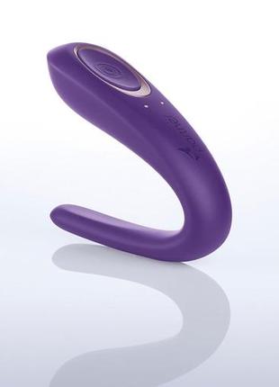 Вибратор для пар satisfyer double classic с одним моторчиком