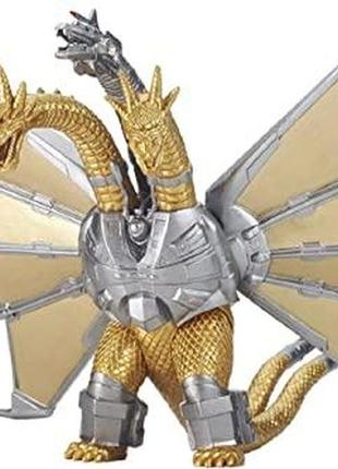 Фігурка меха-кінг гідора (дракон) з к\ф ґодзіла, 20 см - mecha king ghidorah