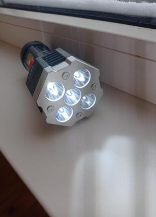 Ручний світлодіодний ліхтарик-лампа5 фото