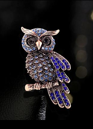 Брошка сова 🦉 шпилька брош