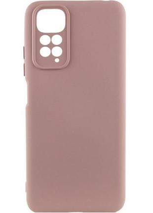 Silicone cover lakshmi full camera для xiaomi redmi note 11/note 11s pink sand (код товара:22539)