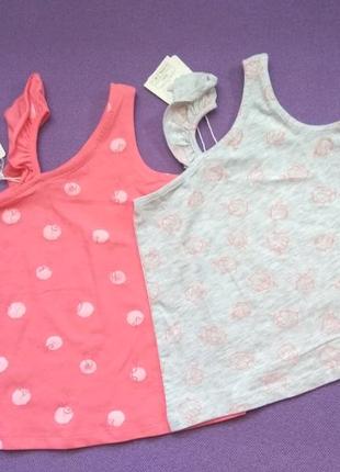 Футболка майка 80,86 ovs италия для девочки дівчинки