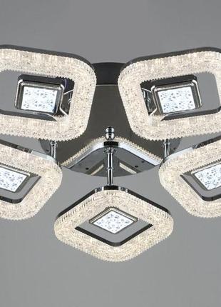 Люстра світлодіодна акрилова sirius b yh897/5 ch