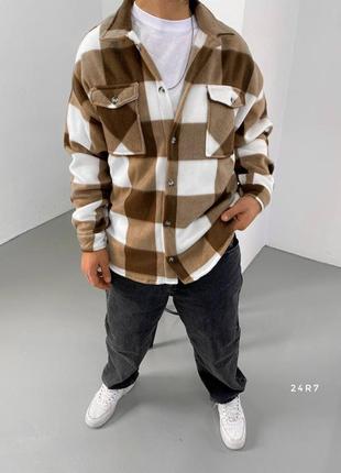 Рубашка на флісі